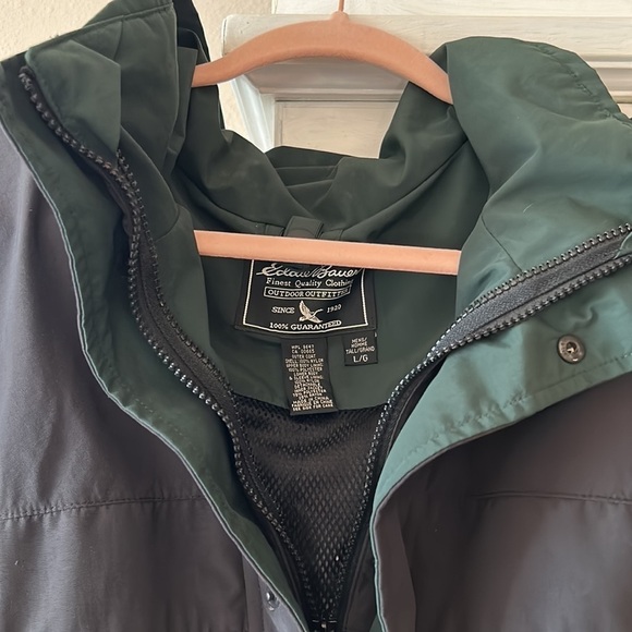 Eddie Bauer outdoor fitter weather edge Men’s Tall grand Large utility jacket. - Picture 3 of 12